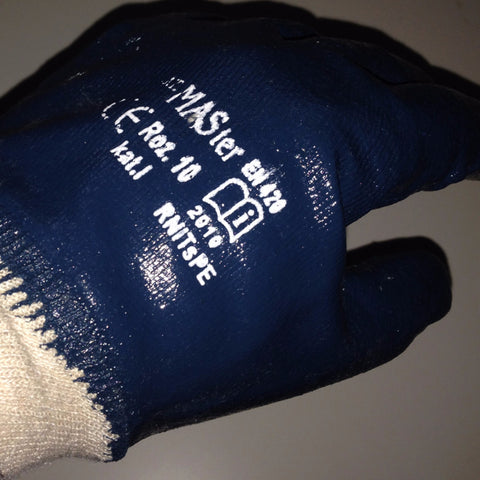 Working gloves - rubberdip